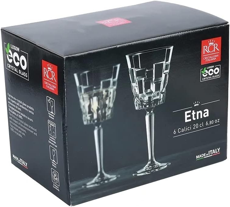 Бокал для вина 200 мл хр. стекло Etna RCR