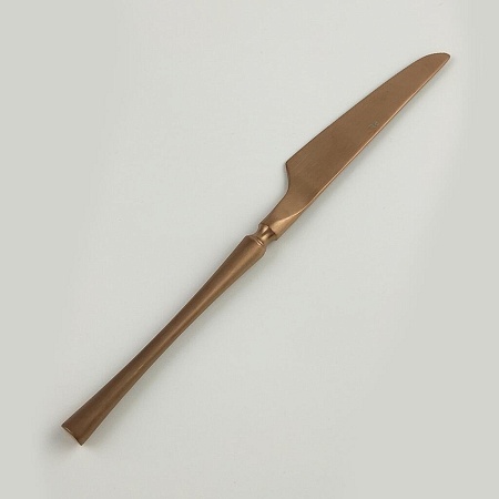 Нож столовый 22,9 см матовая медь PVD 1920-Copper P.L.