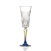 Бокал-флюте для шампанского 210 мл хр. стекло цветной Style Gipsy RCR Cristalleria