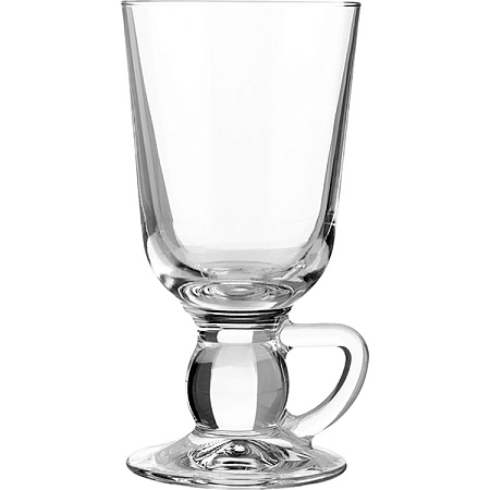 Бокал для горячих напитков «Айриш Кофе»;стекло;280мл;D=77,H=150,L=80мм;прозр.