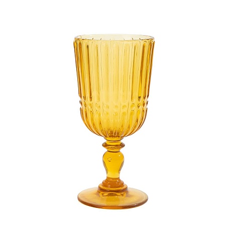 Бокал для вина 250 мл желтый Orange Glass P.L. - BarWare