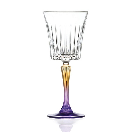 Бокал для вина 300 мл хр. стекло цветной Style Gipsy RCR Cristalleria