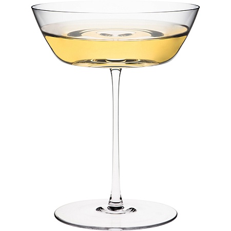 Шампанское-блюдце «Санторини»;хр.стекло;230мл;D=10,6,H=15,2см;прозр.