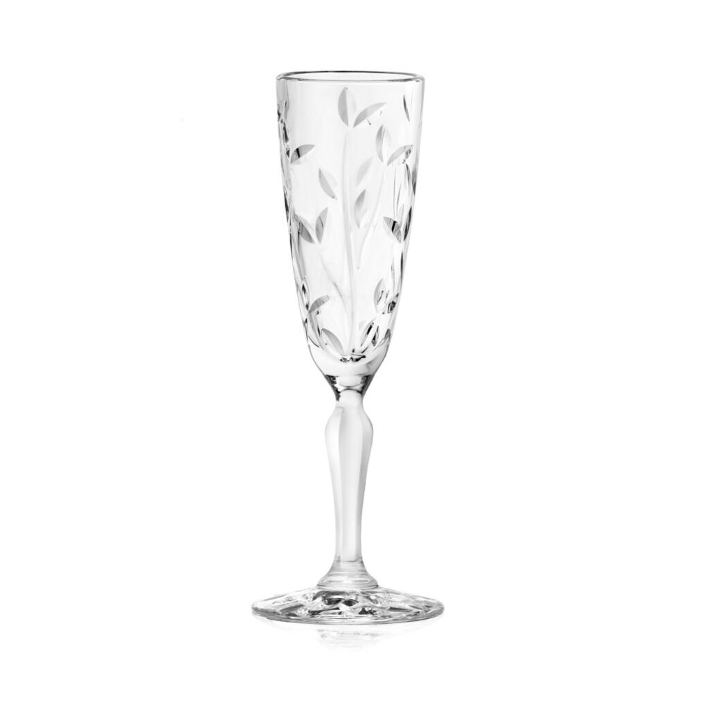 Бокал-флюте для шампанского 160 мл хр. стекло Laurus RCR Cristalleria