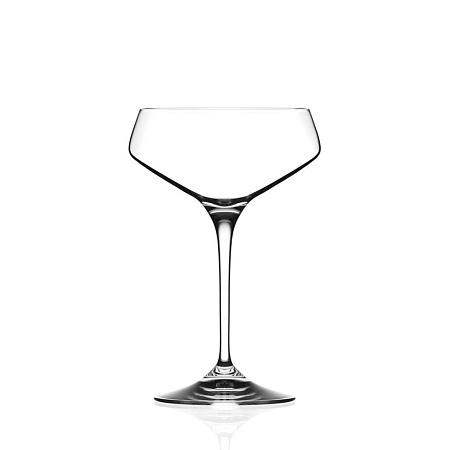 Бокал блюдце для шампанского 330 мл хр. стекло RCR Luxion Aria