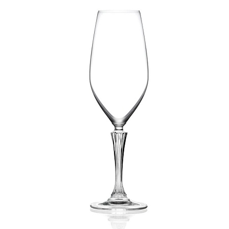 Бокал-флюте для шампанского 440 мл хр. стекло Luxion Glamour RCR Cristalleria